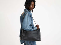 messenger loafer bag black Model Detail 1