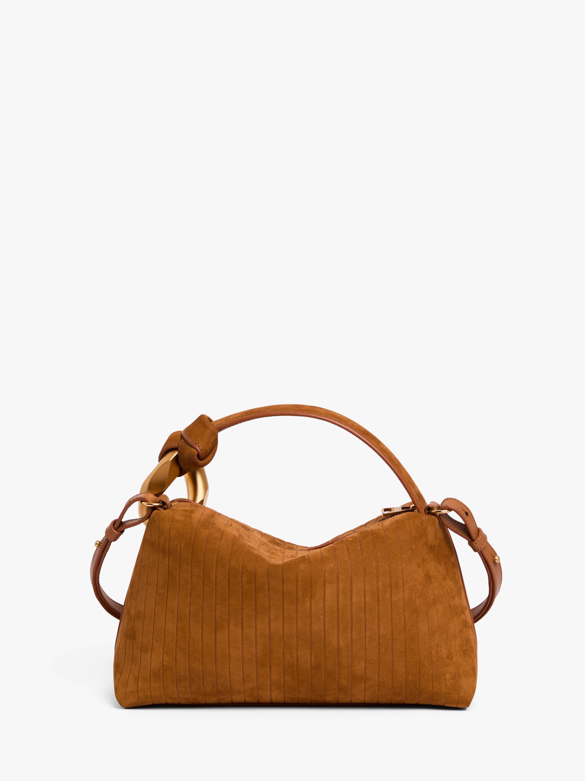 JWA CORNER BAG - SUEDE TOP HANDLE BAG