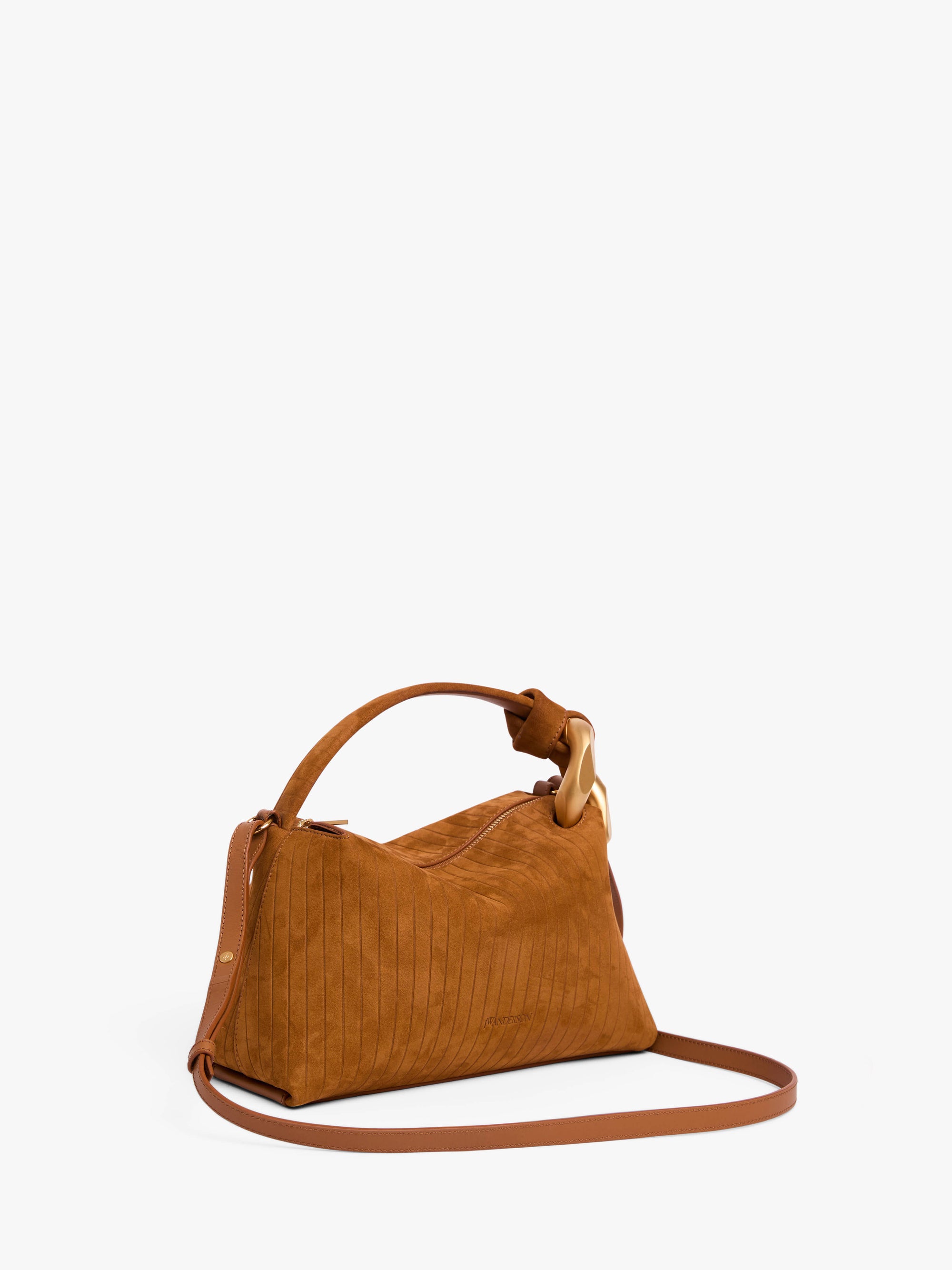 SMALL JWA CORNER BAG - SUEDE CROSSBODY BAG