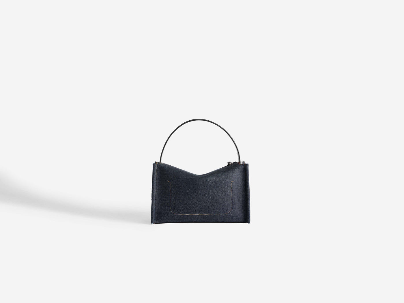 SMALL LOAFER BAG IN INDIGO DENIM