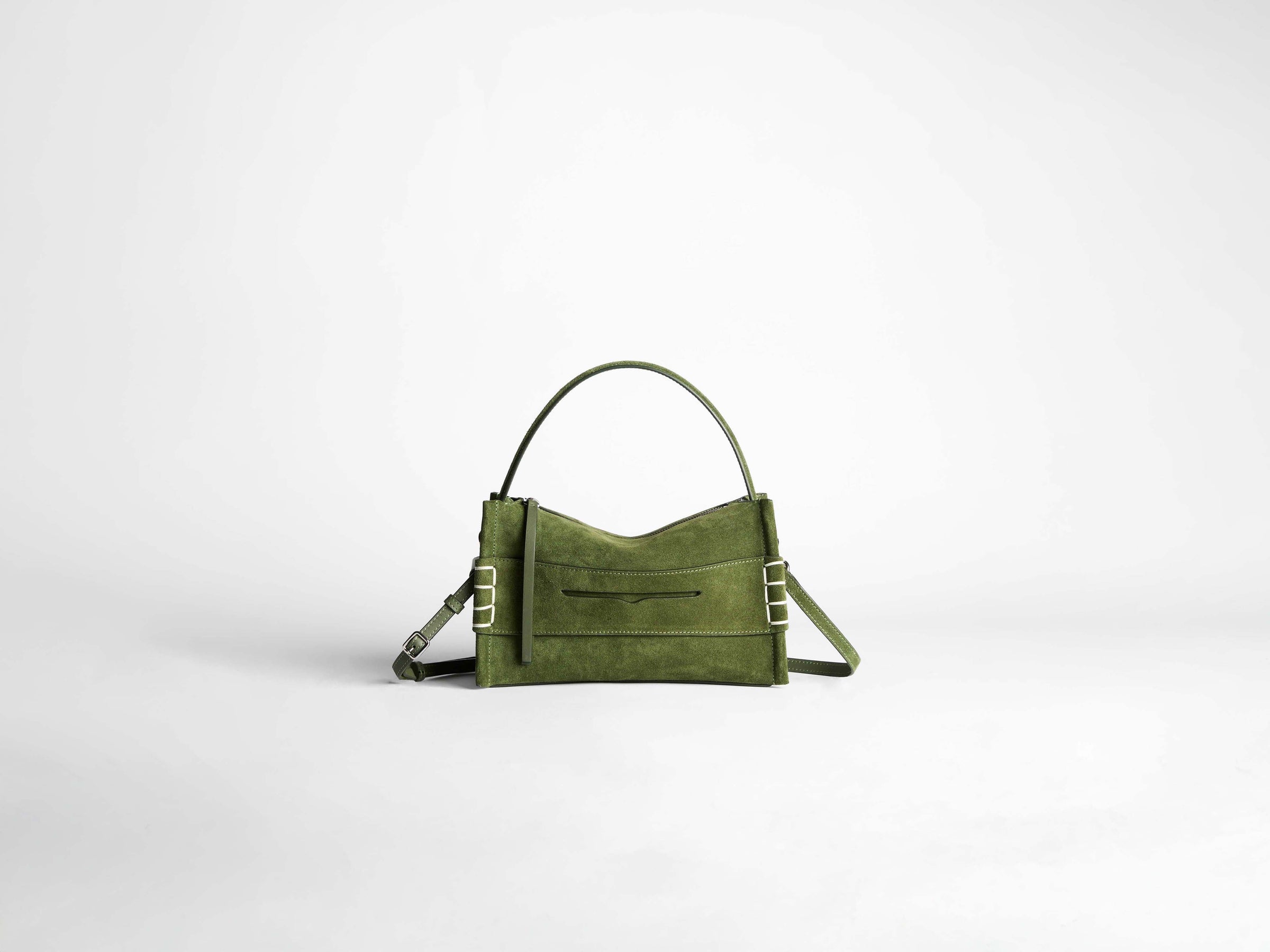 small loafer bag khaki Product Front 6