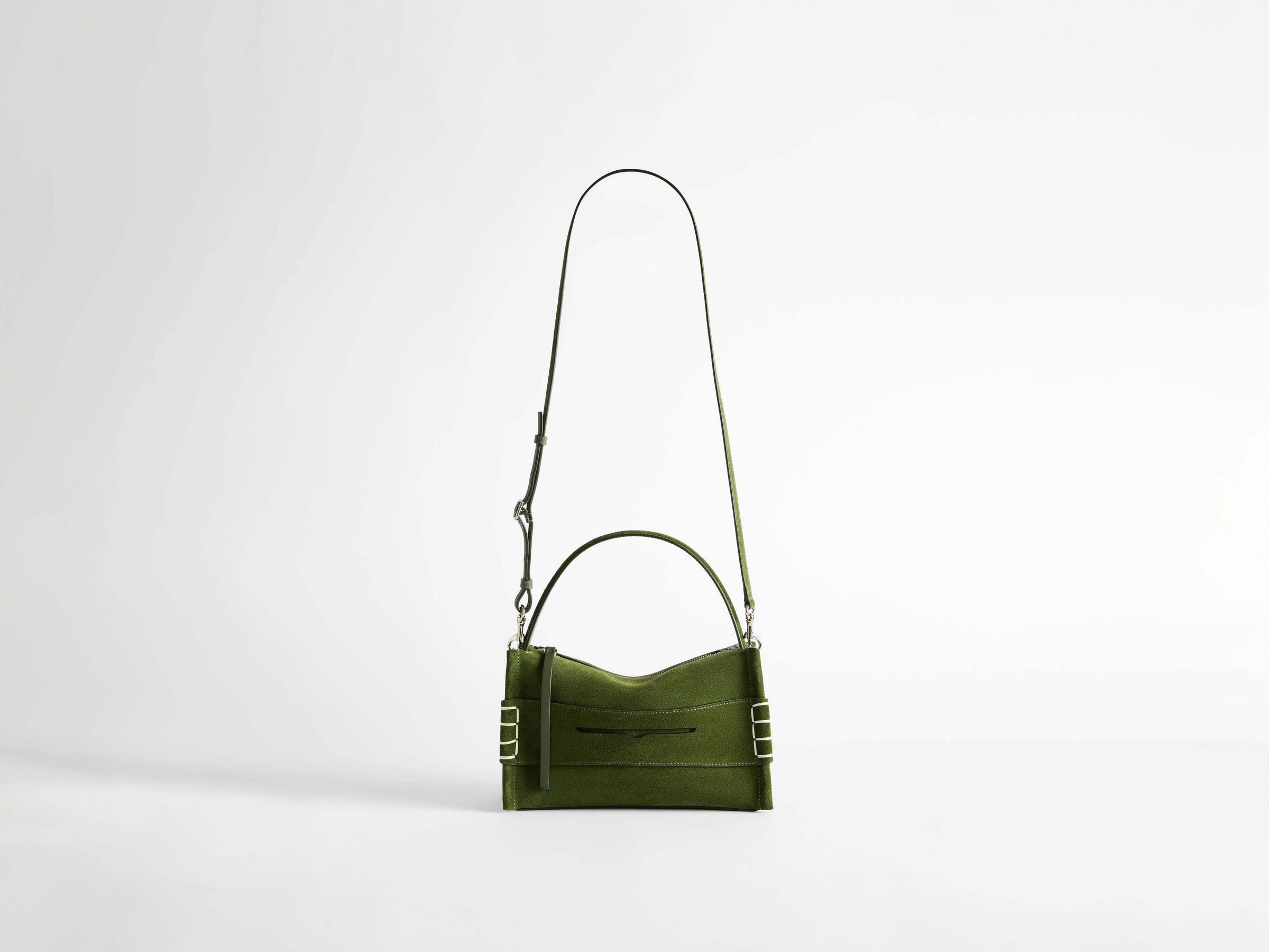small loafer bag khaki Product Front 7