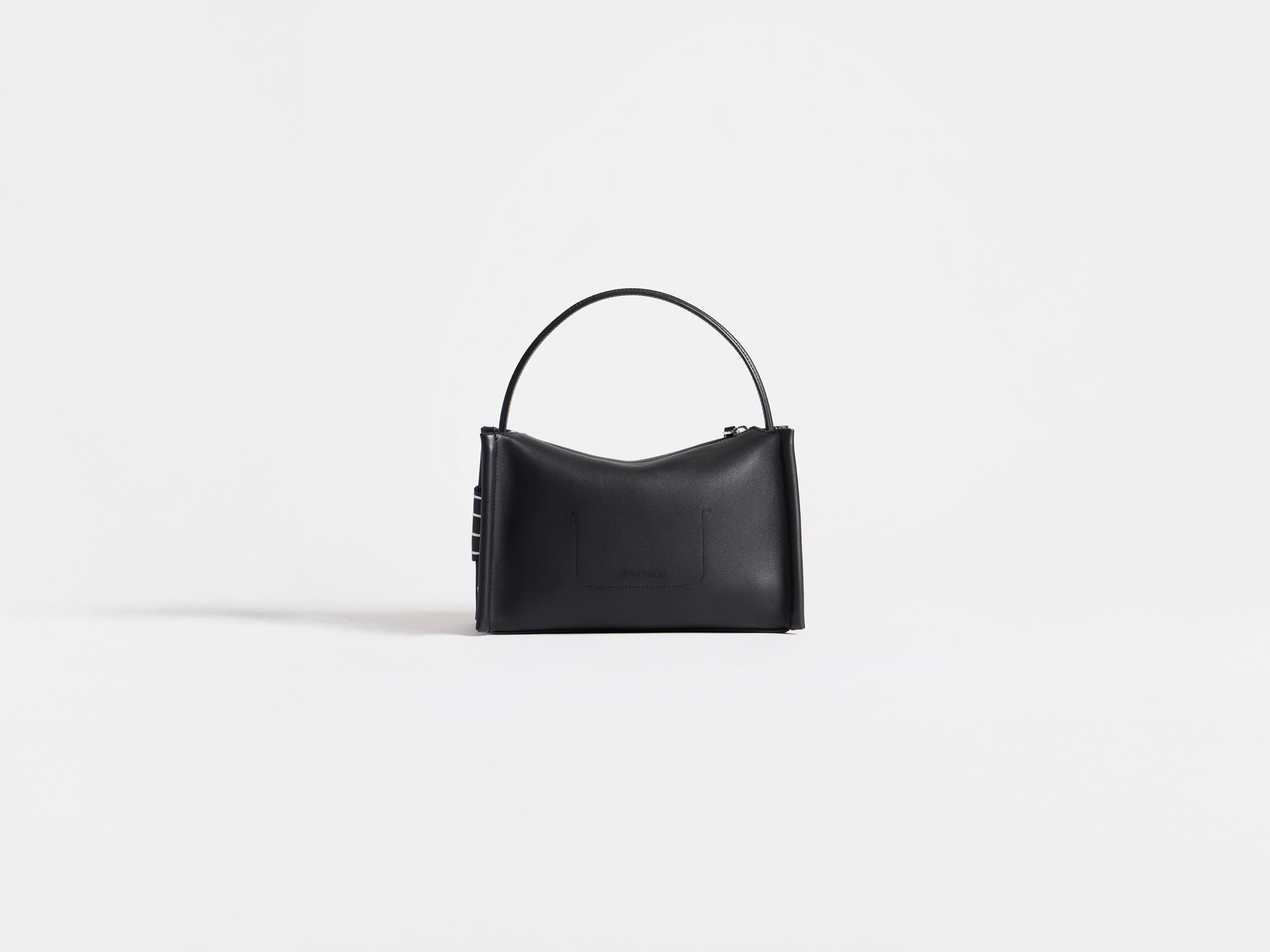 SMALL LOAFER BAG IN BLACK LEATHER in BLACK HB0762LA0383999O/S | JW