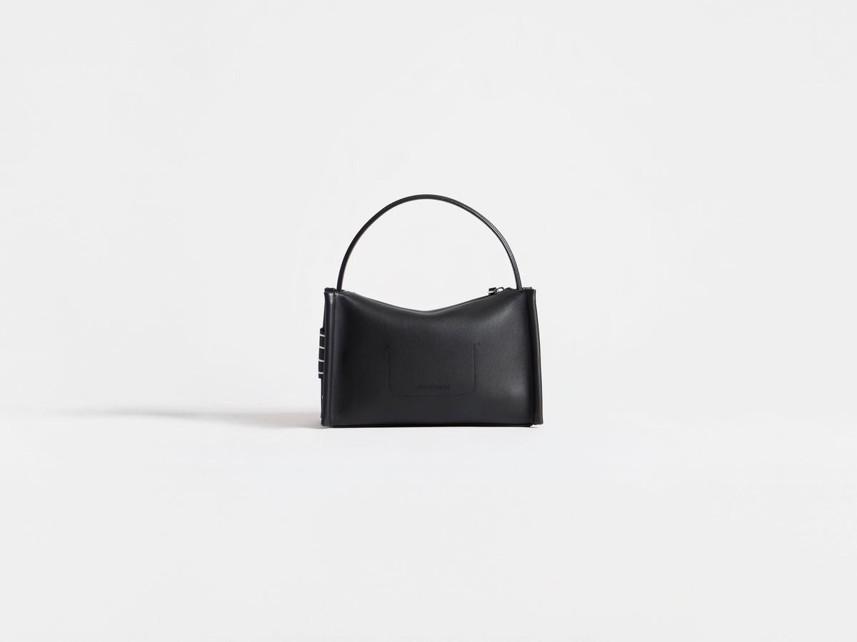 SMALL LOAFER BAG IN BLACK LEATHER in BLACK HB0762LA0383999O/S | JW 
