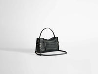 small loafer bag black Product Back 1