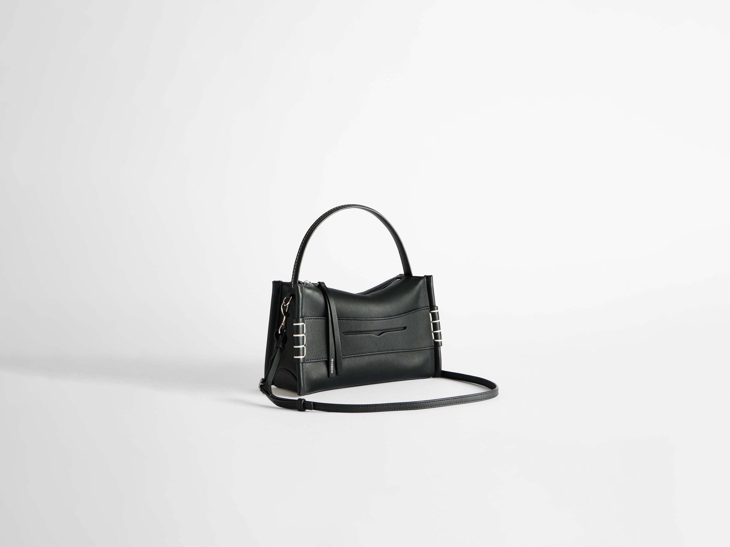 small loafer bag black Product Back 1
