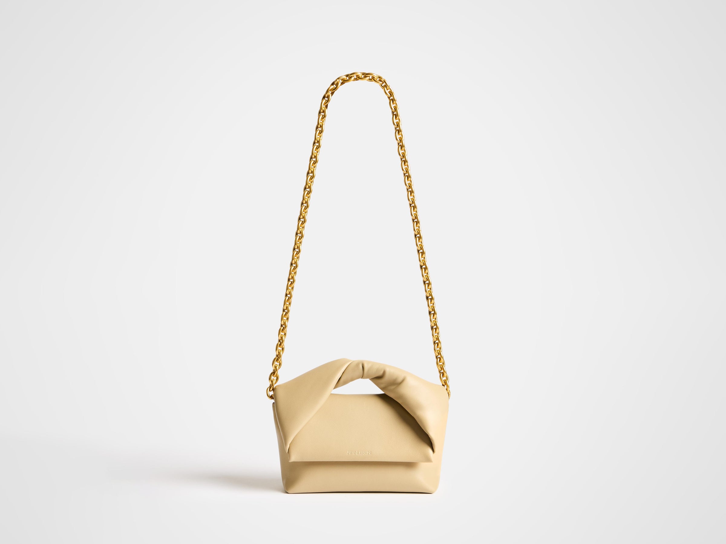 midi twister bag taupe Product Front 5