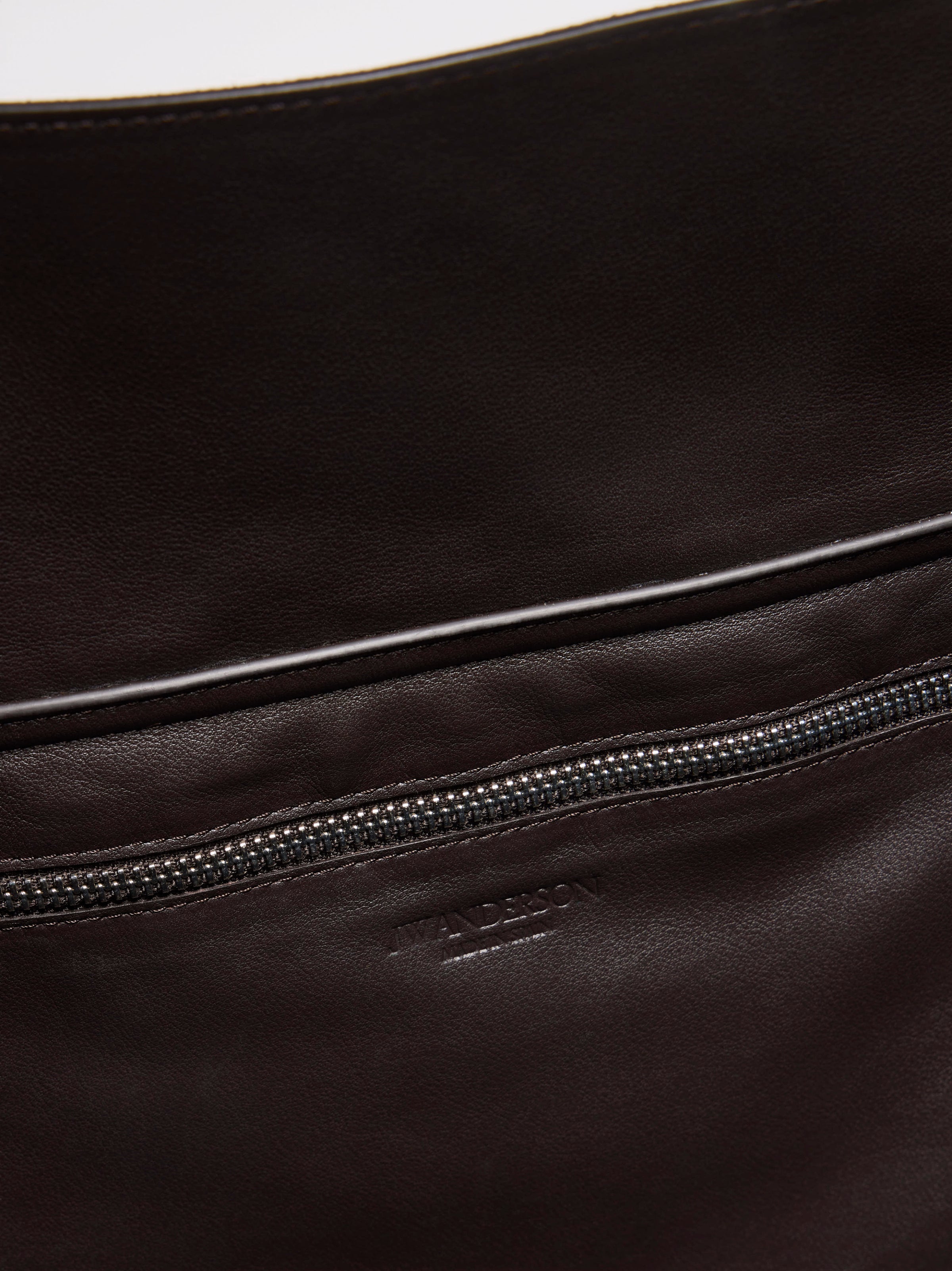 LOAFER CABAS BAG IN BROWN SUEDE