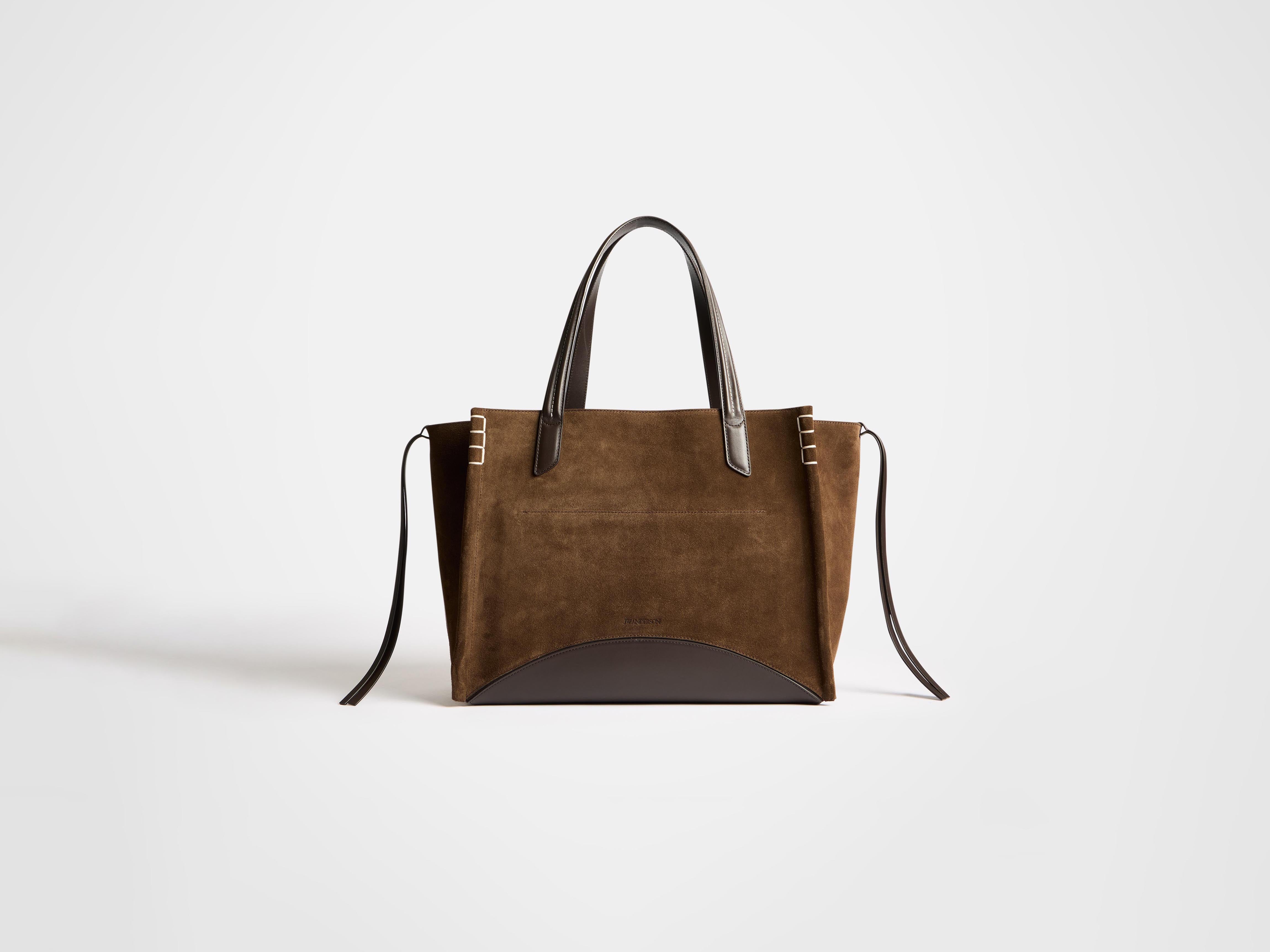 LOAFER CABAS BAG IN BROWN SUEDE in BROWN HB0766LA0364600O/S