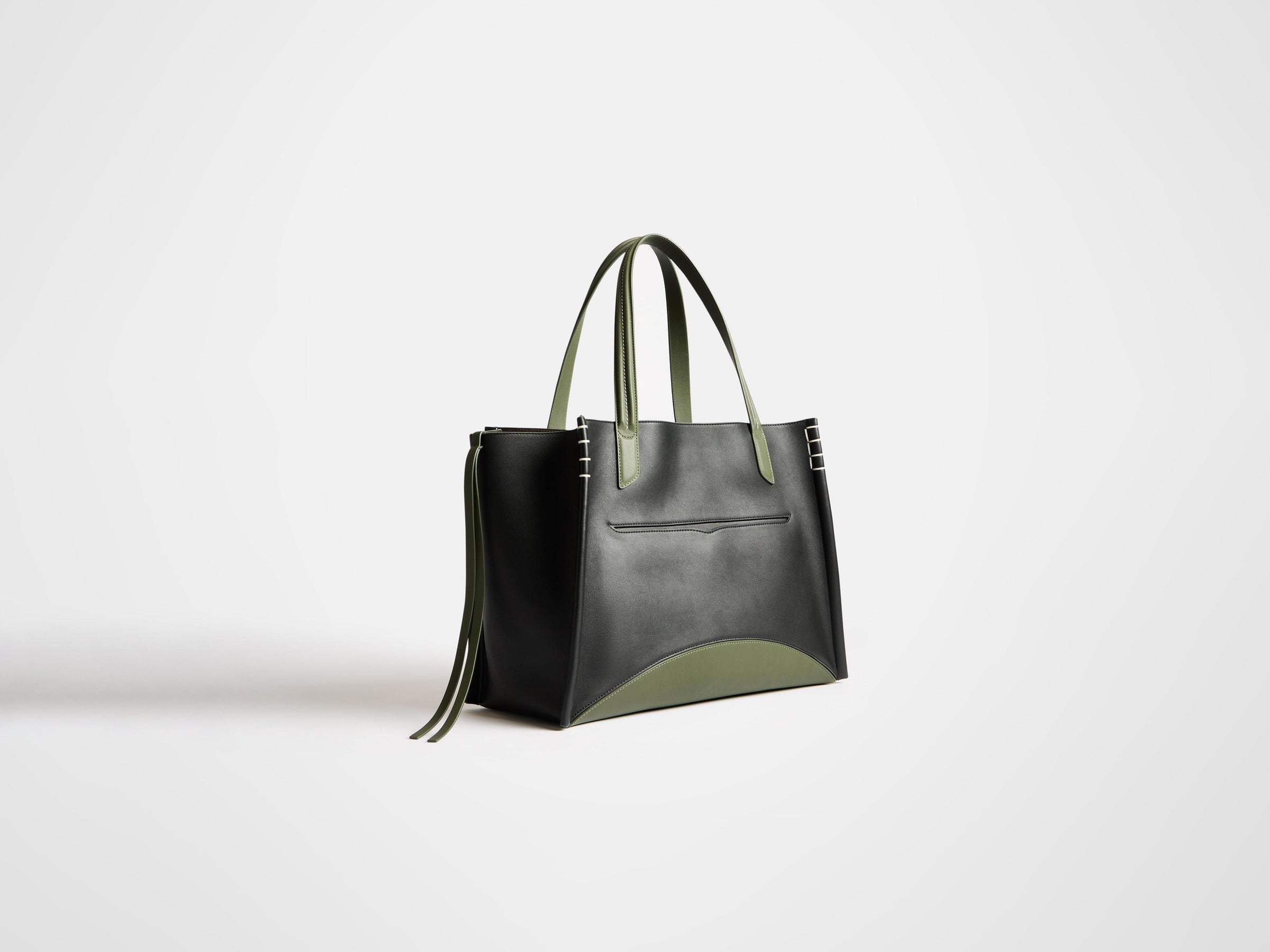 loafer cabas black khaki Product Angle 2