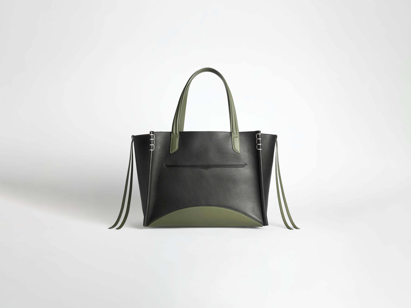 loafer cabas black khaki Product Front 5