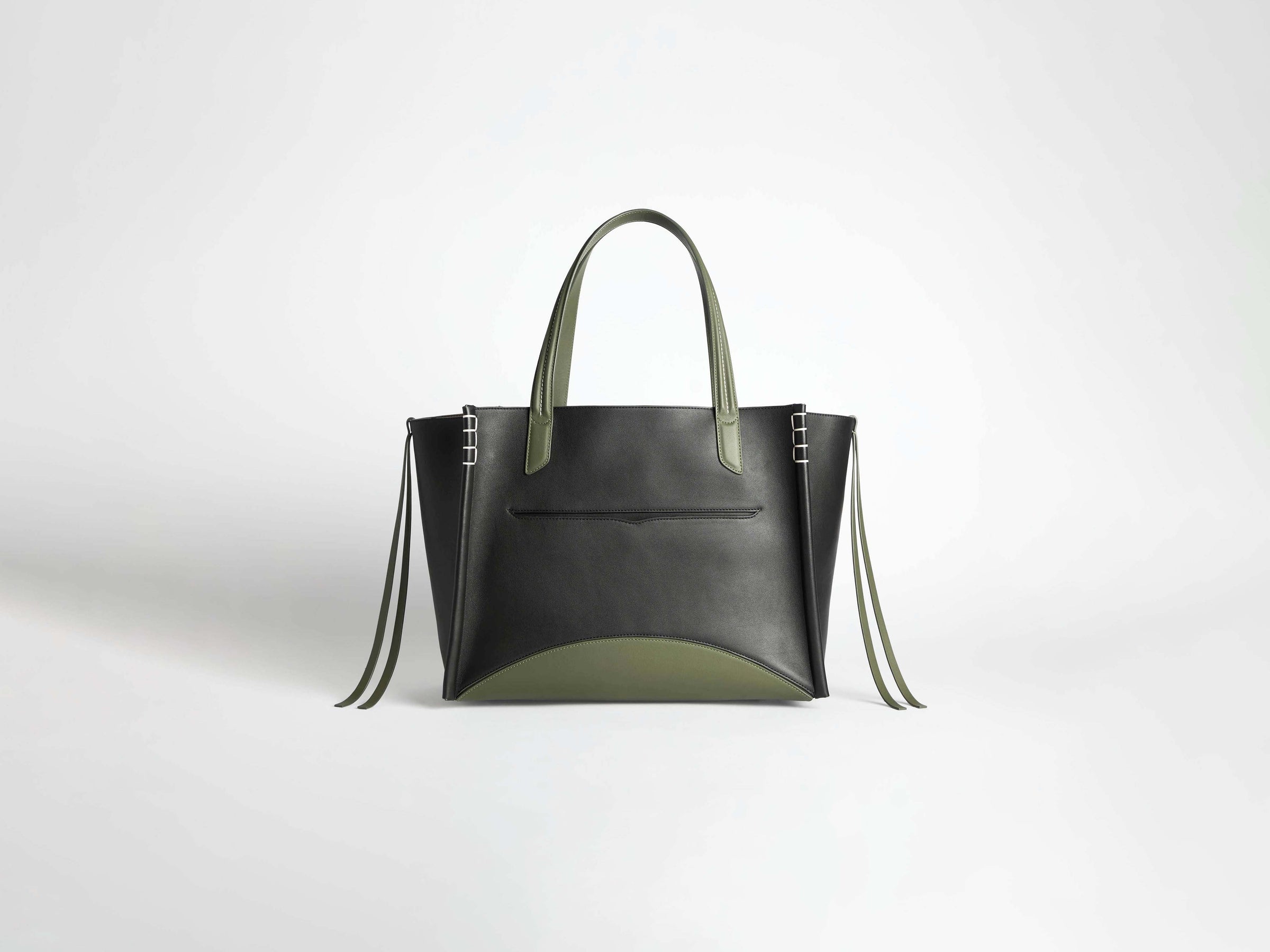 loafer cabas black khaki Product Front 5