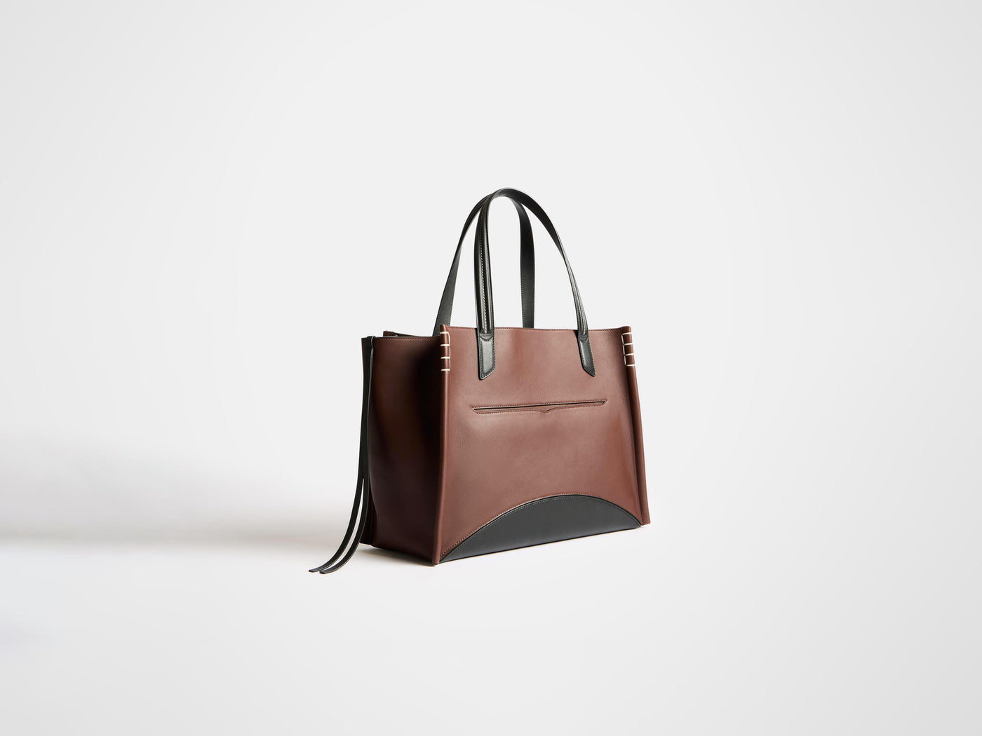 loafer cabas burgundy black Product Angle 2