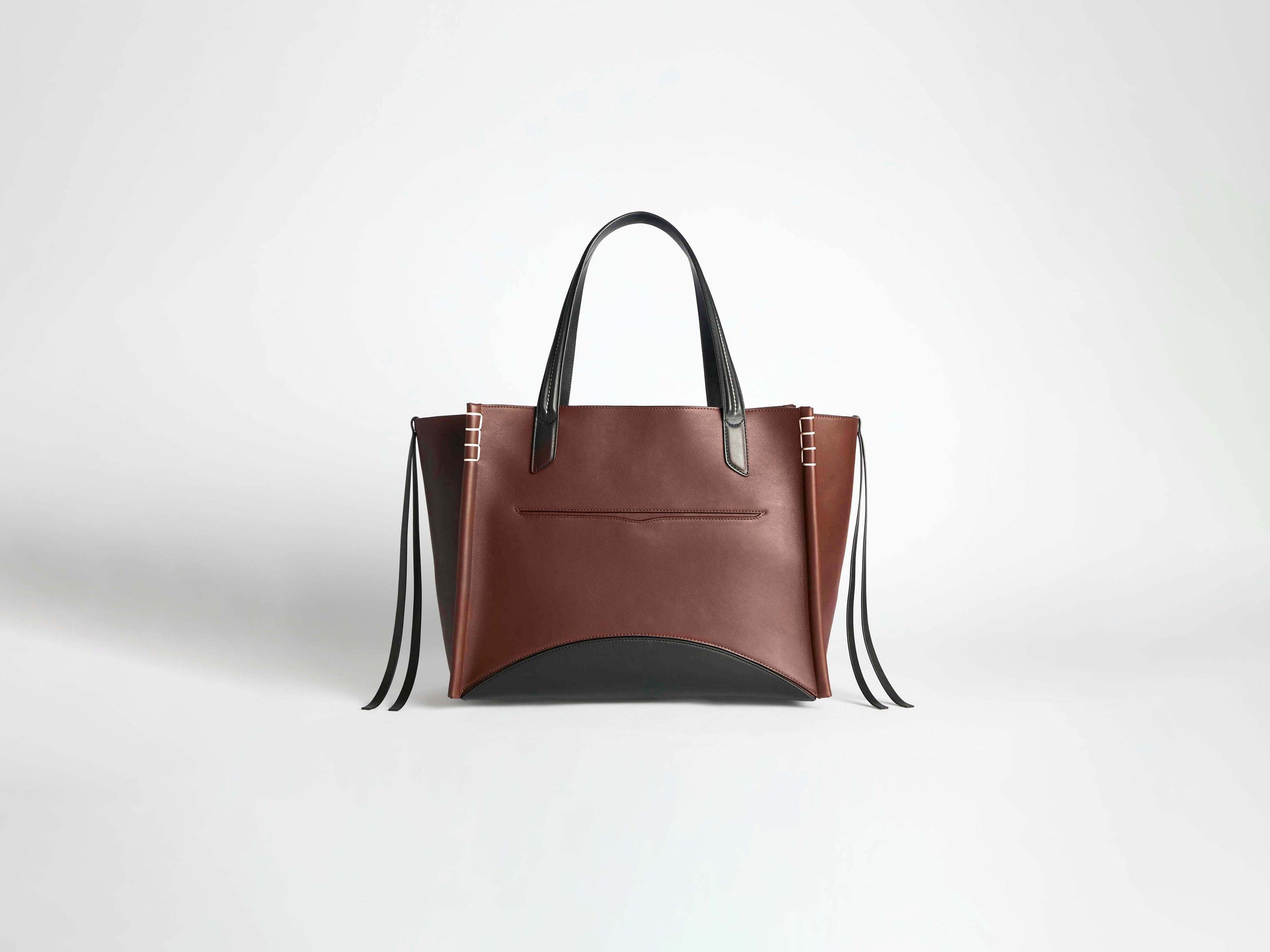 loafer cabas burgundy black Product Front 5