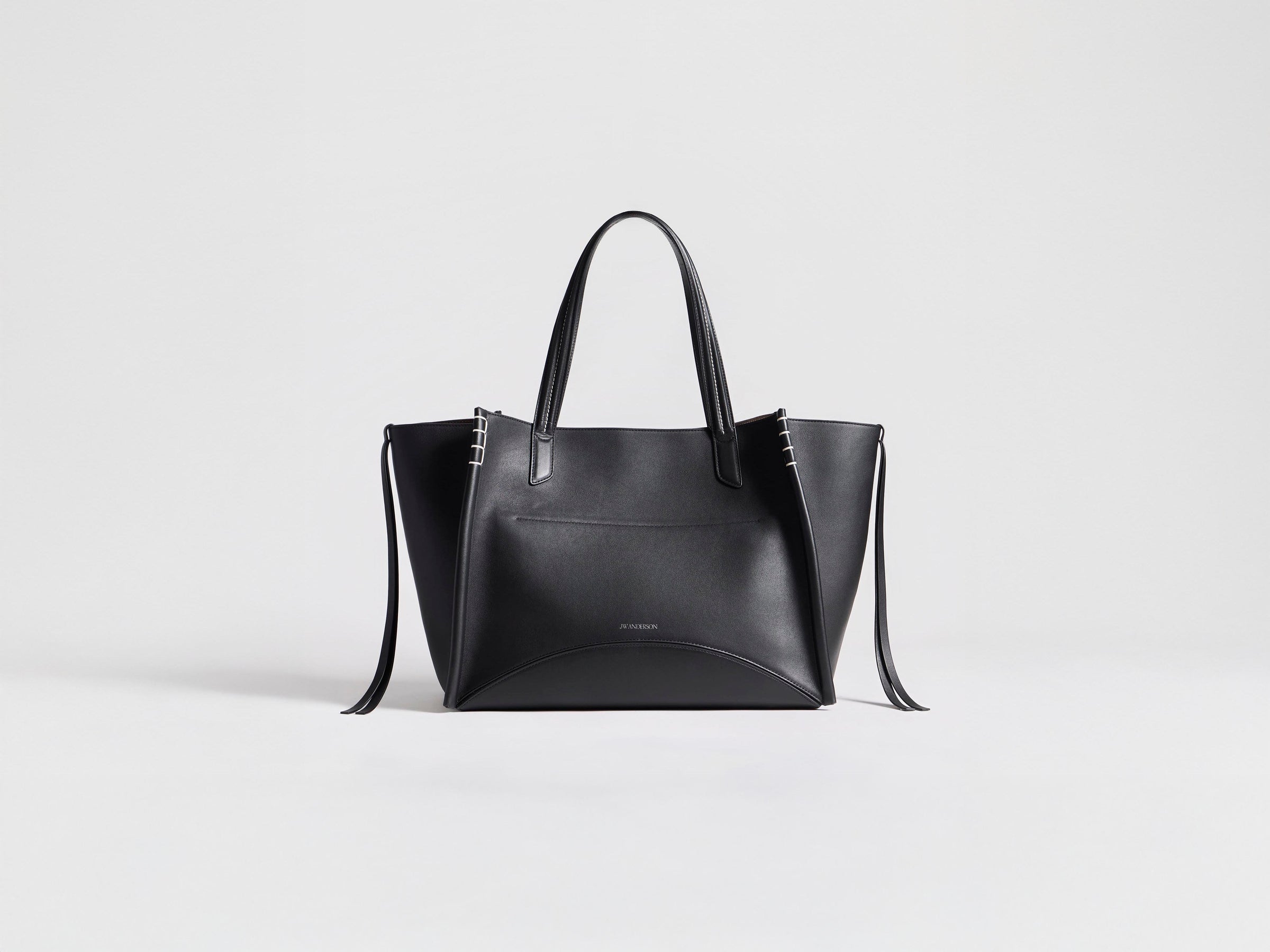 LOAFER CABAS BAG IN BLACK LEATHER