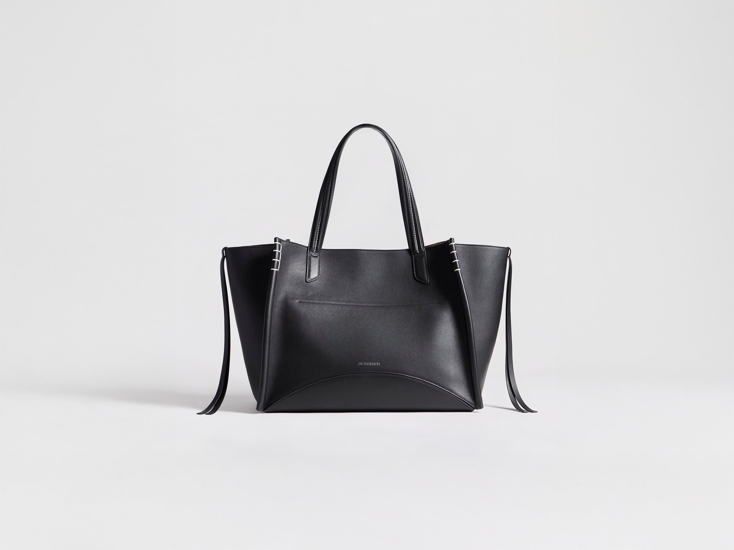 LOAFER CABAS BAG IN BLACK LEATHER