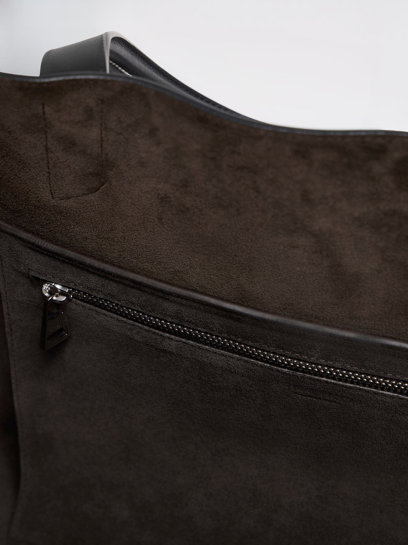 LOAFER CABAS BAG IN BLACK LEATHER
