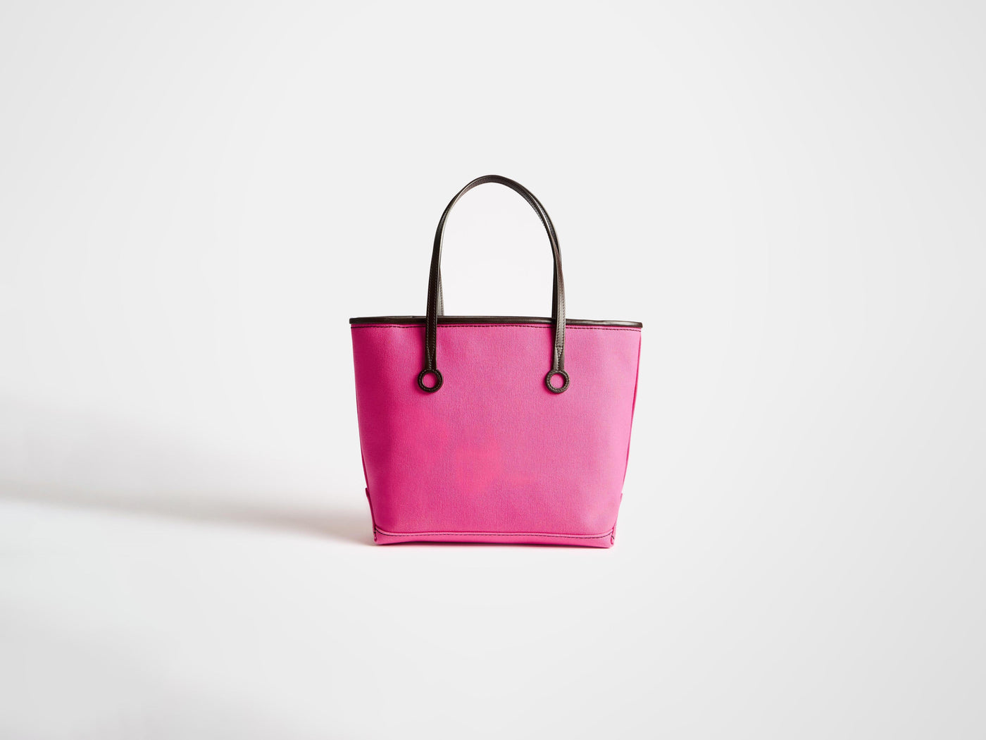 small anchor tote pink brown Product Back 3