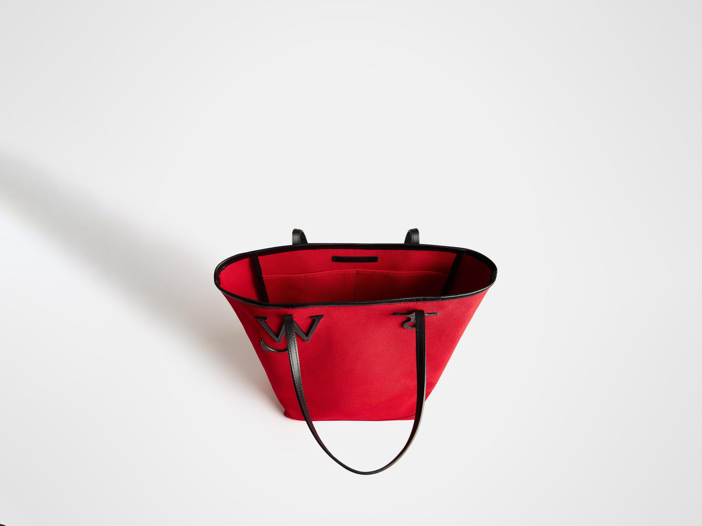 tall anchor tote red black Product Top Down 5