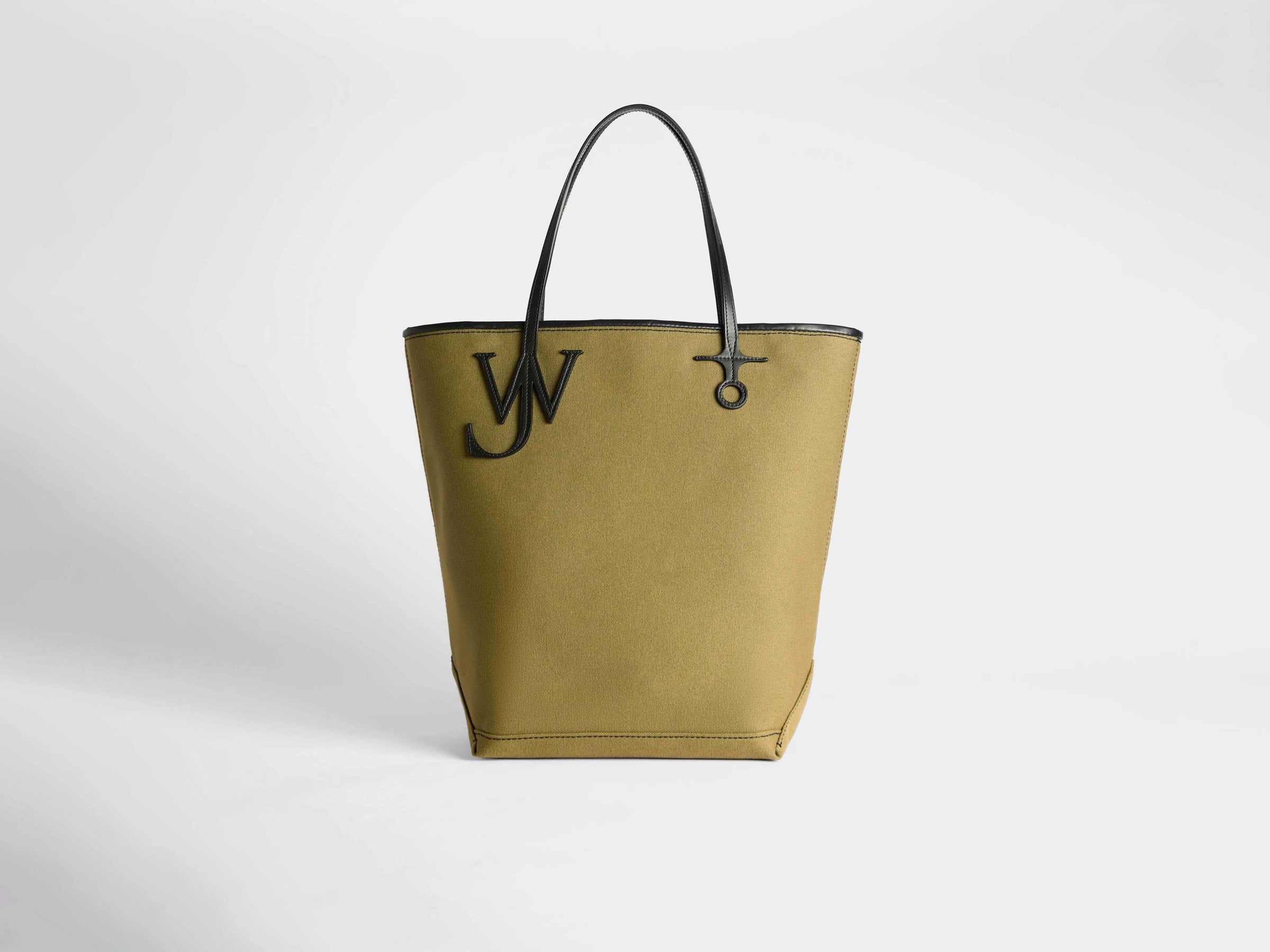 tall anchor tote khaki black Product Front 4