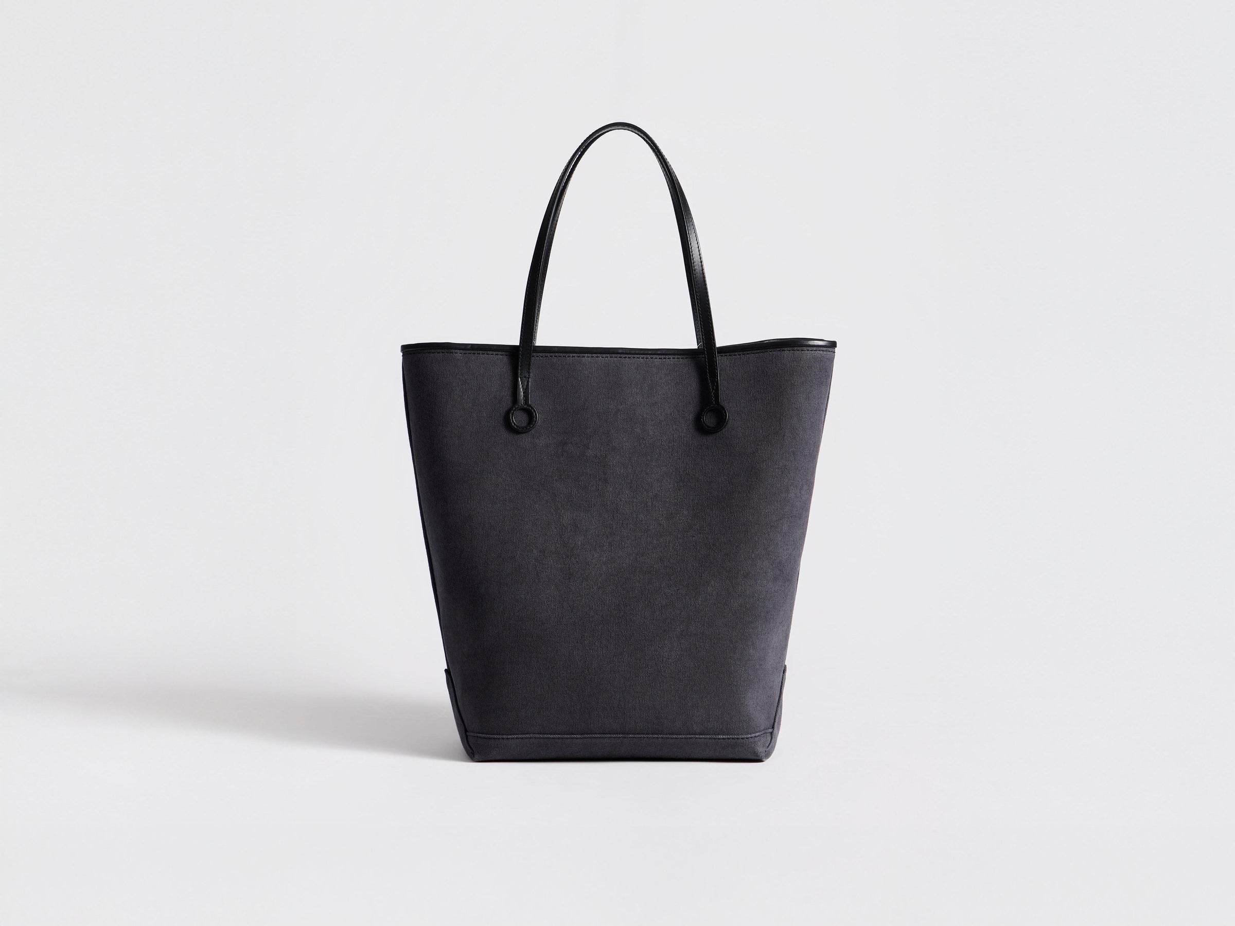 LARGE ANCHOR CANVAS TOTE IN NAVY