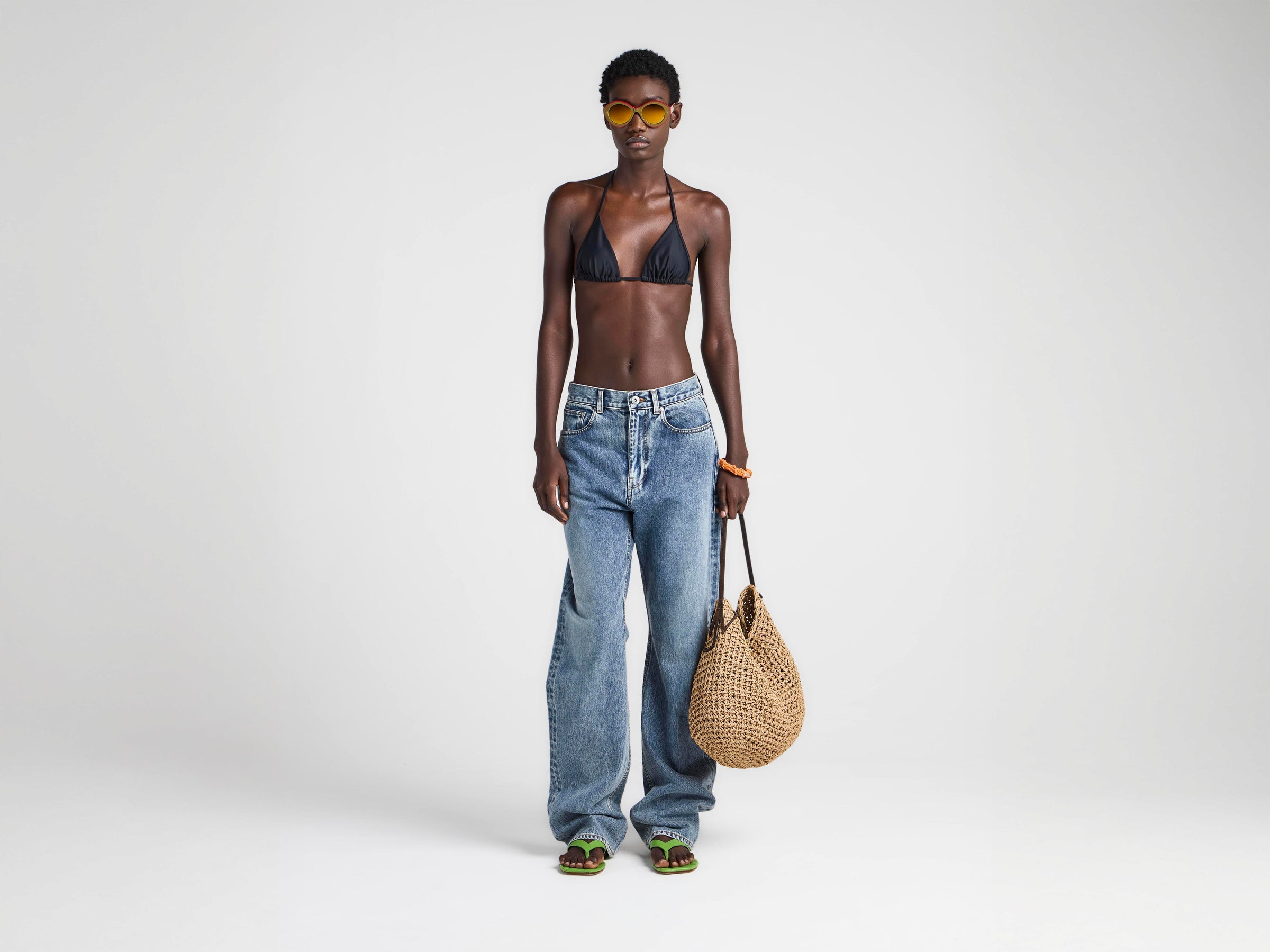 EXTRA LARGE BULB BAG IN NATURAL BROWN