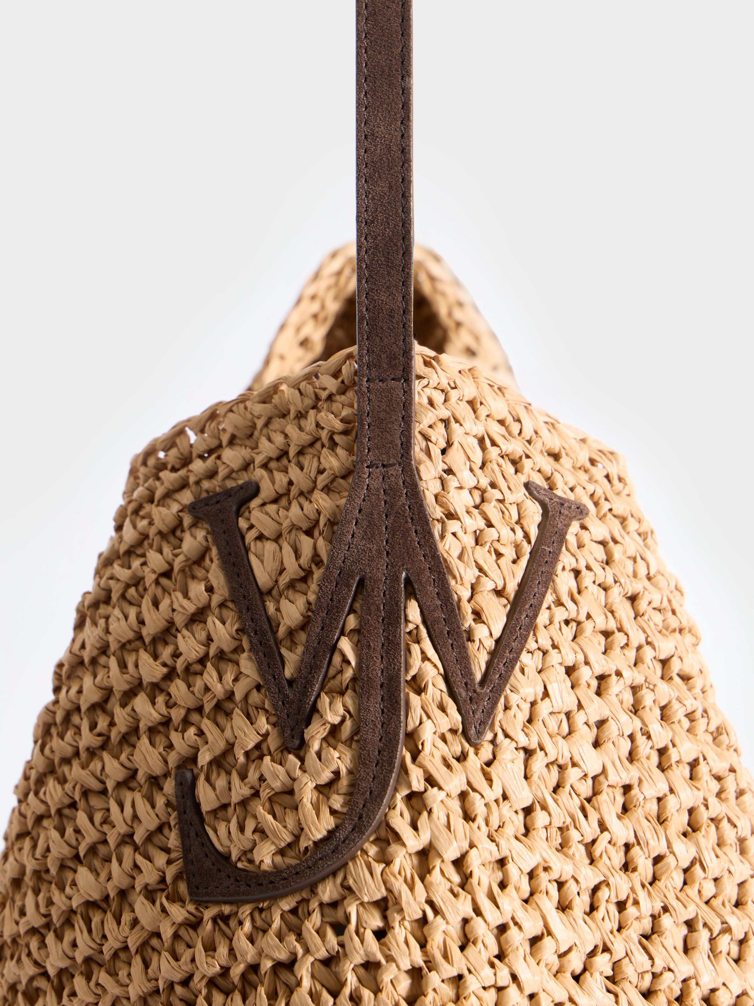 EXTRA LARGE BULB BAG IN NATURAL BROWN