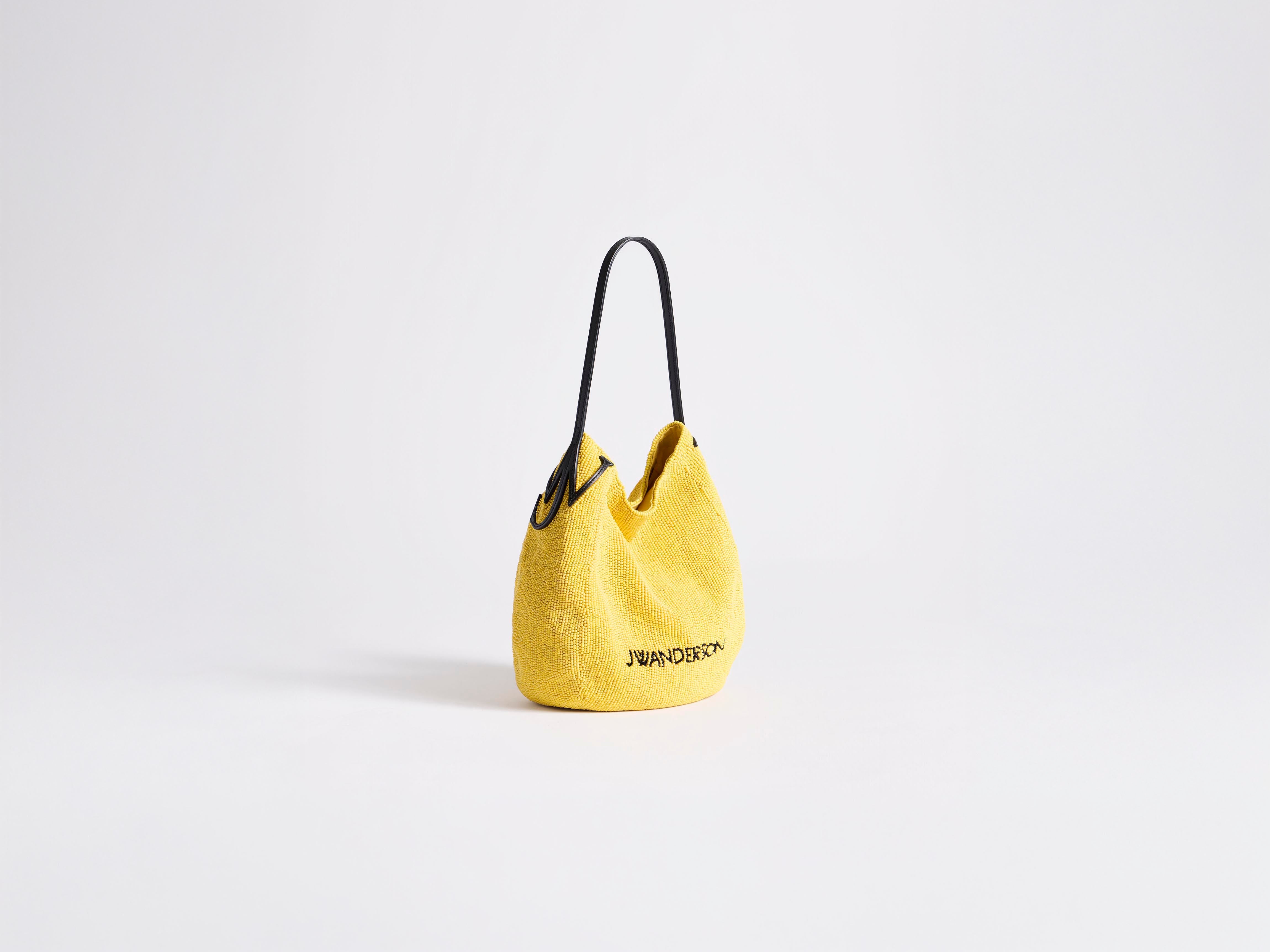 SMALL BEADED BULB BAG IN YELLOW in YELLOW HB0781FA0530200O/S | JW