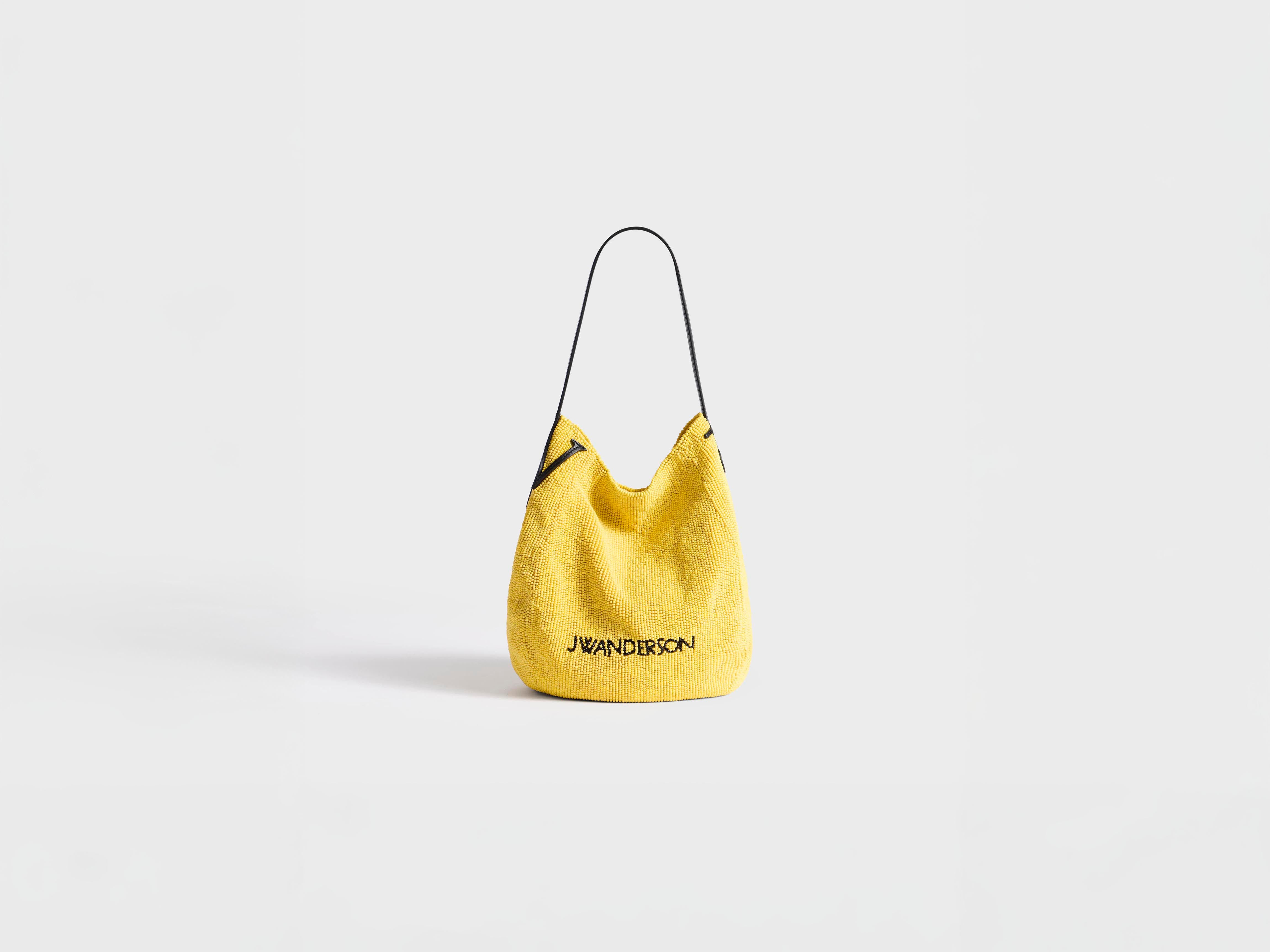 SMALL BEADED BULB BAG IN YELLOW in YELLOW HB0781FA0530200O/S | JW