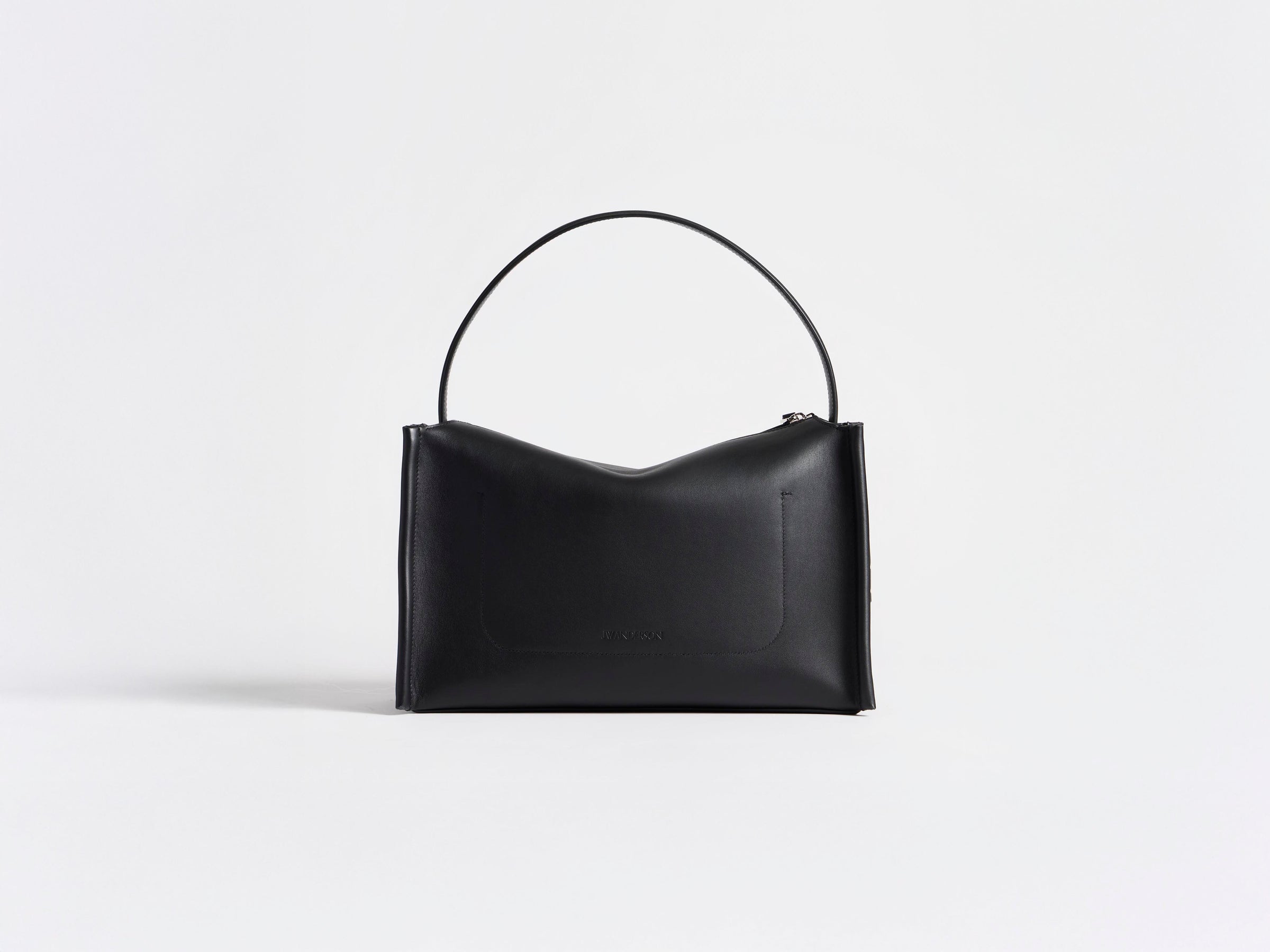 MEDIUM LOAFER BAG IN BLACK LEATHER