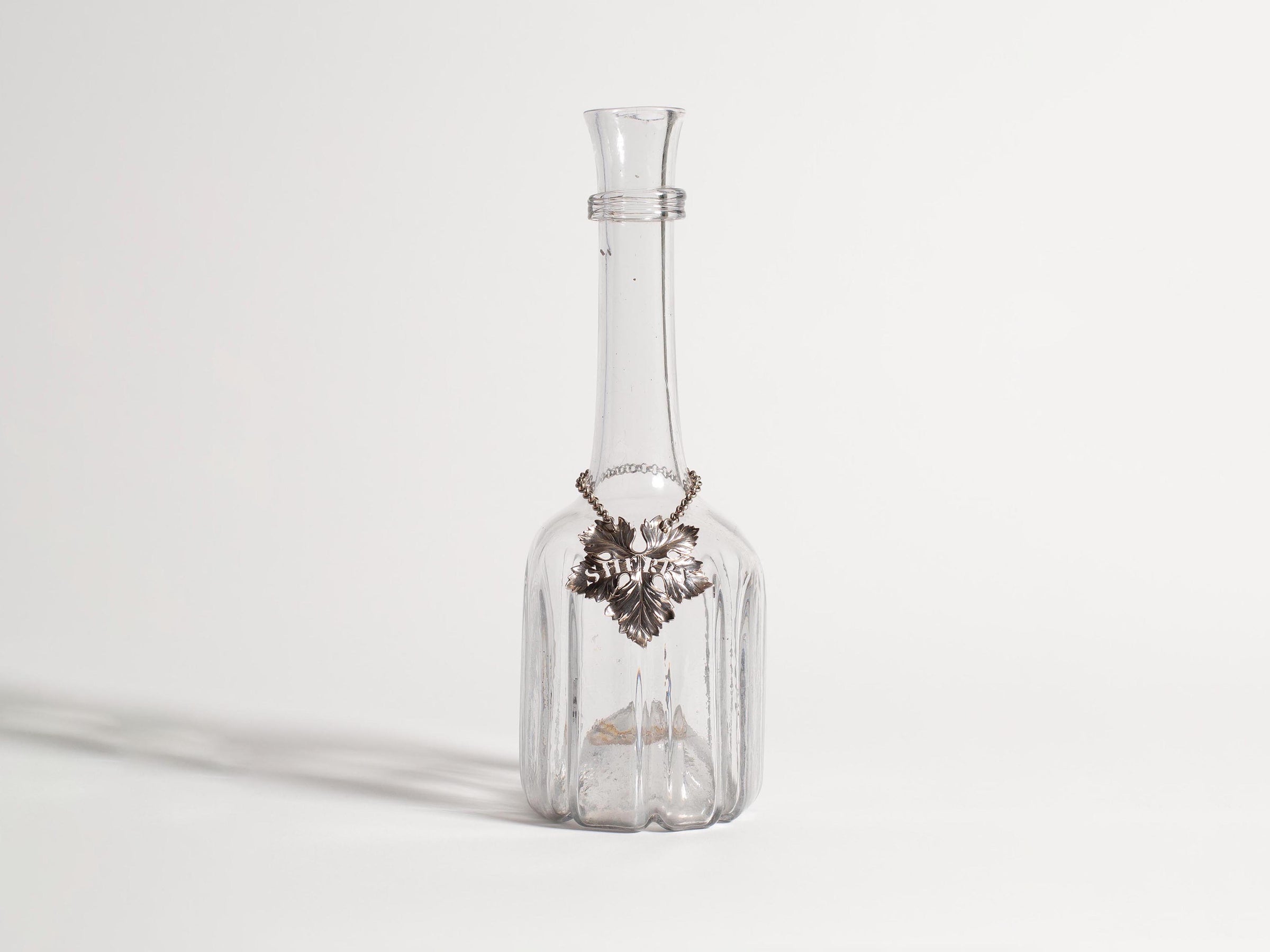 WILLIAM IV SILVER WINE LABELS, SHERRY IN SILVER