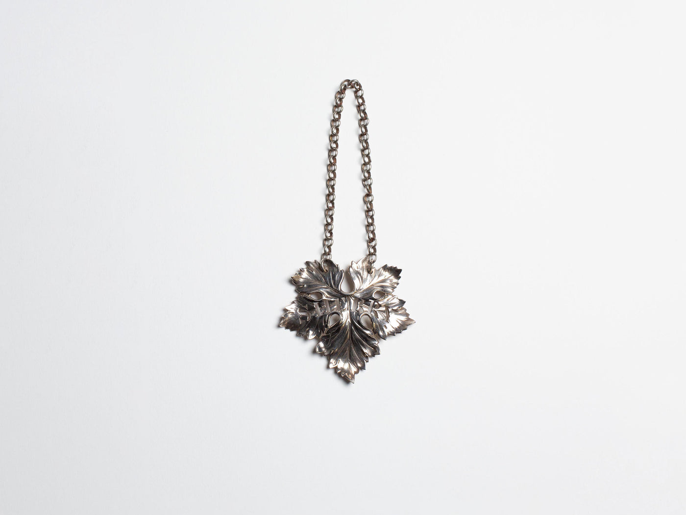 WILLIAM IV SILVER WINE LABELS, SHERRY IN SILVER