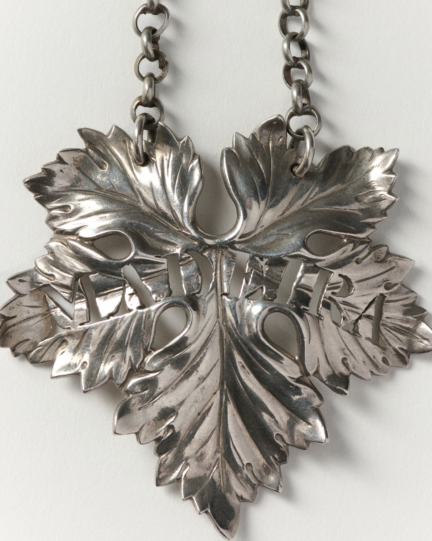 WILLIAM IV SILVER WIVE LABELS, MADEIRA IN SILVER