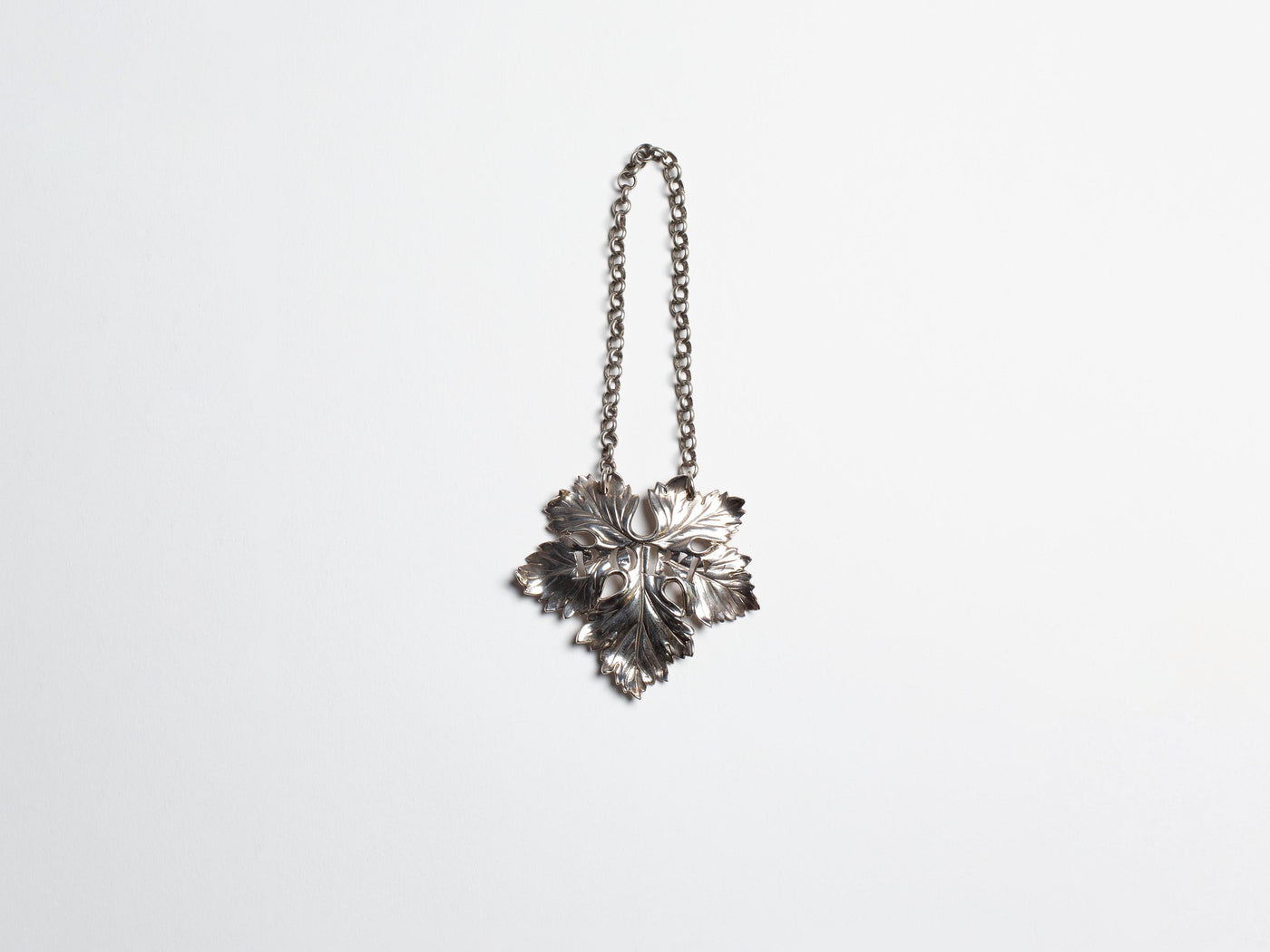 WILLIAM IV SILVER WINE LABELS, PORT IN SILVER