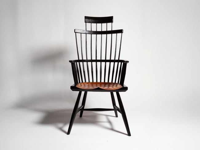 wedding cake armchair black Product Front 1