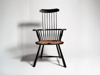 morris armchair black Product Front 1