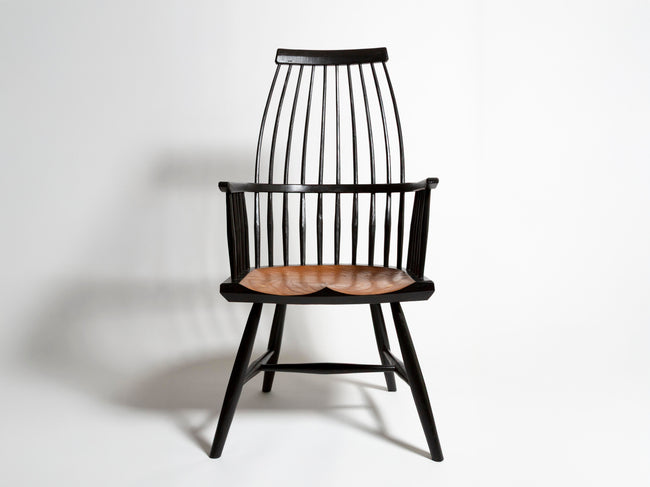 lobster pot armchair black Product Front 1