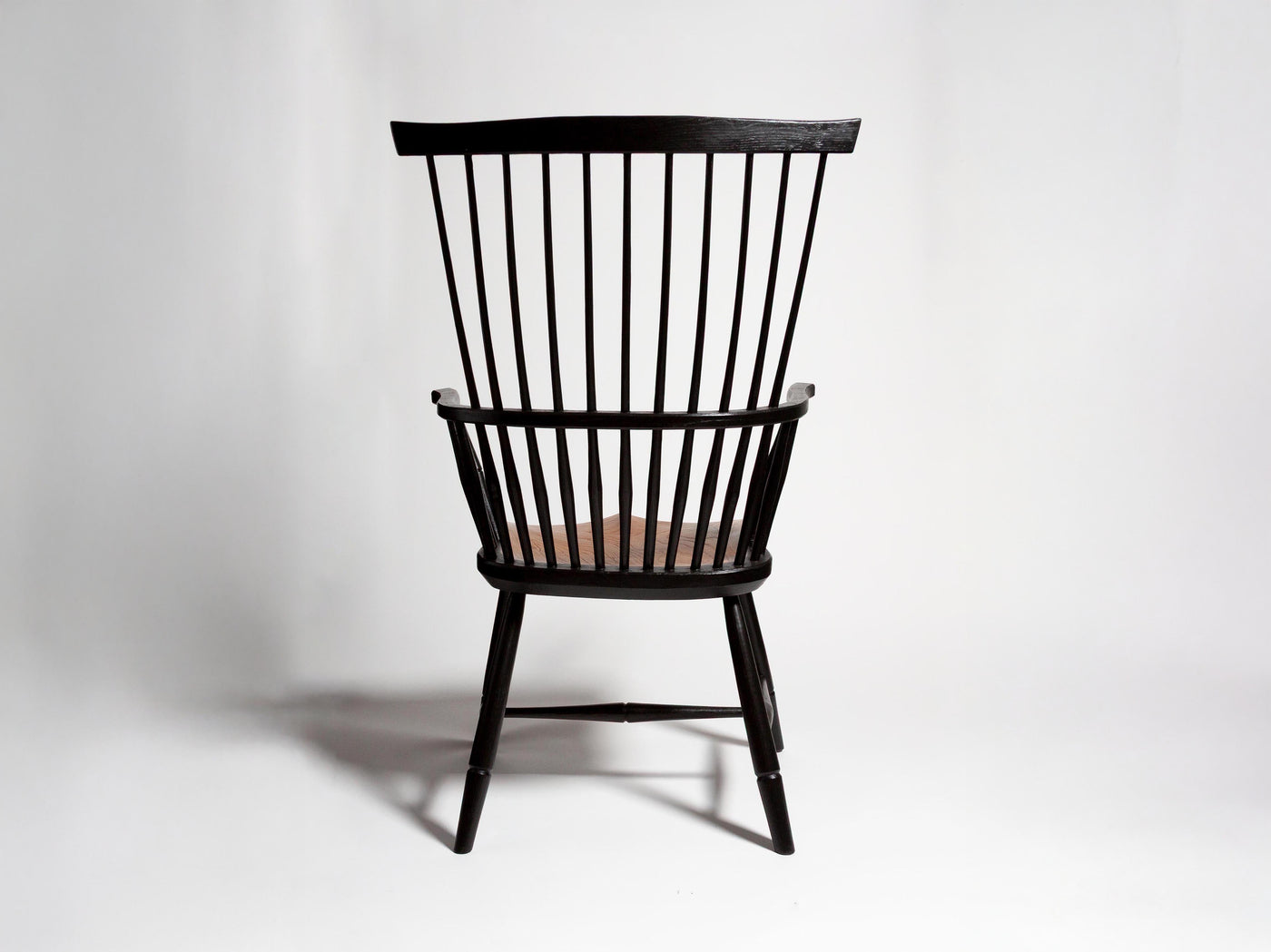 english armchair black Product Back 3