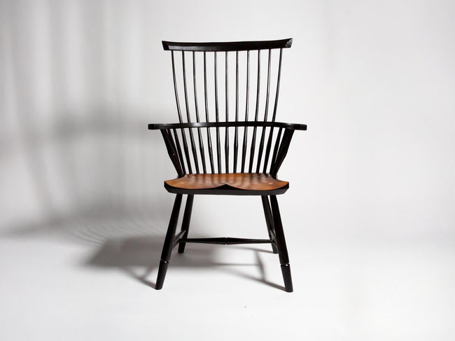 english armchair black Product Front 1