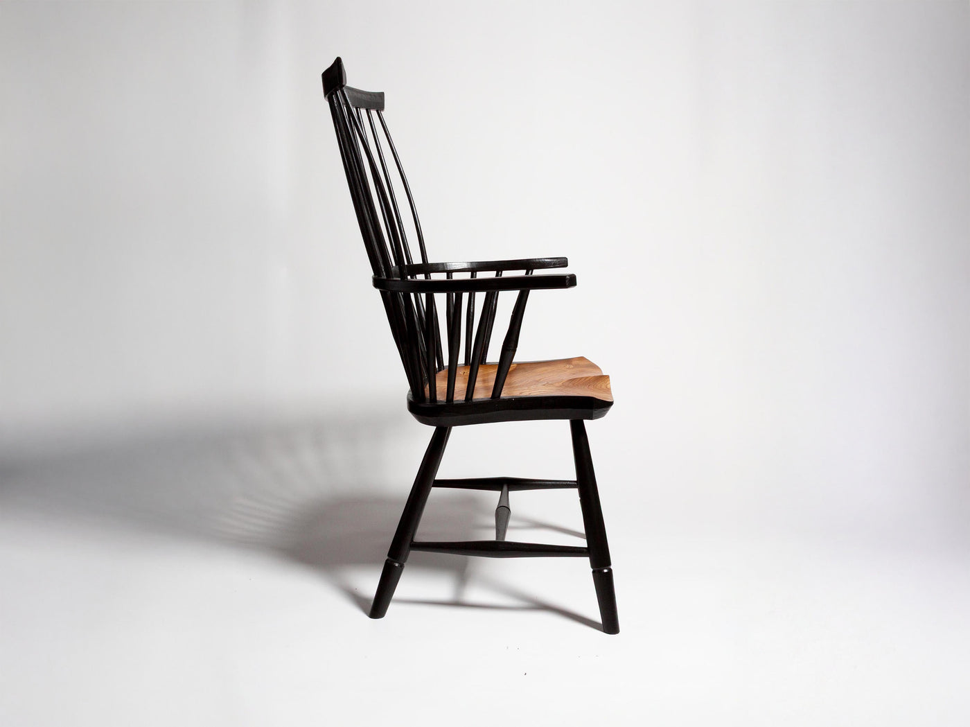 english armchair black Product Side 4