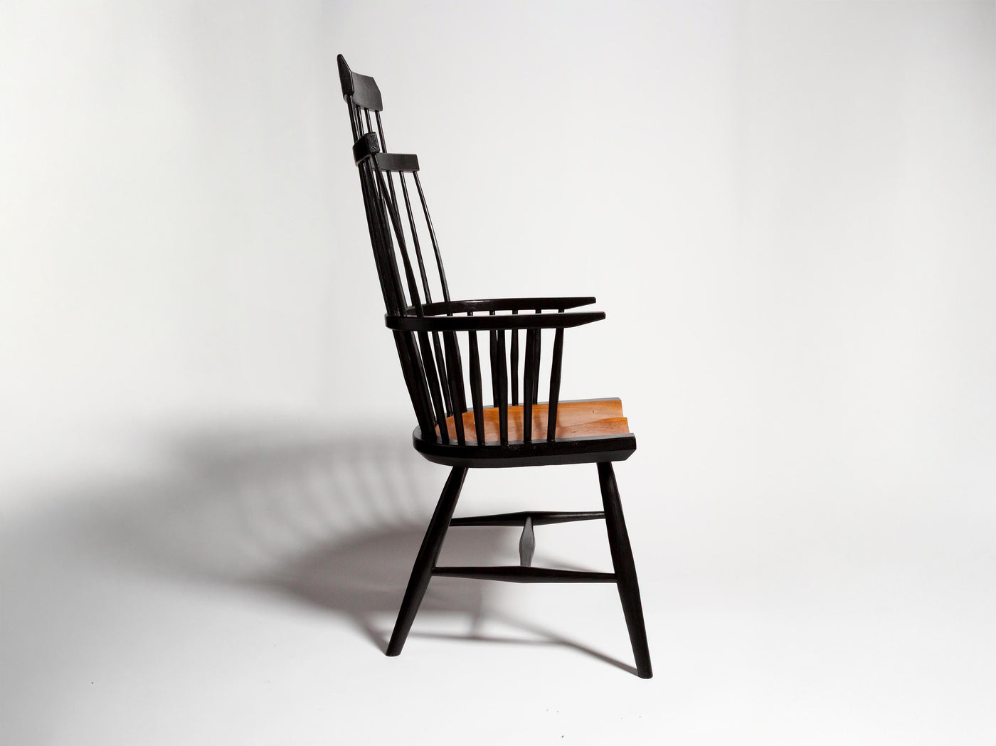 note armchair black Product Side 4