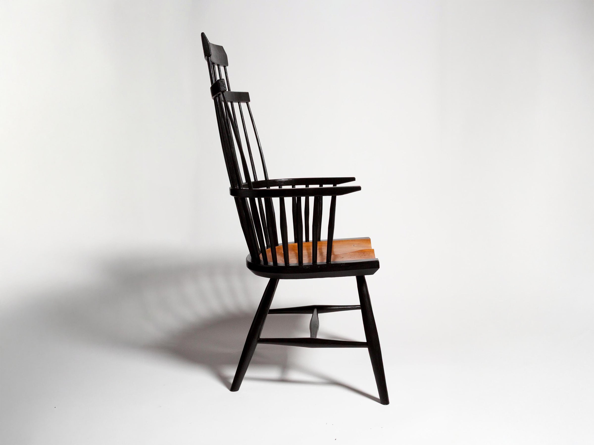 note armchair black Product Side 4