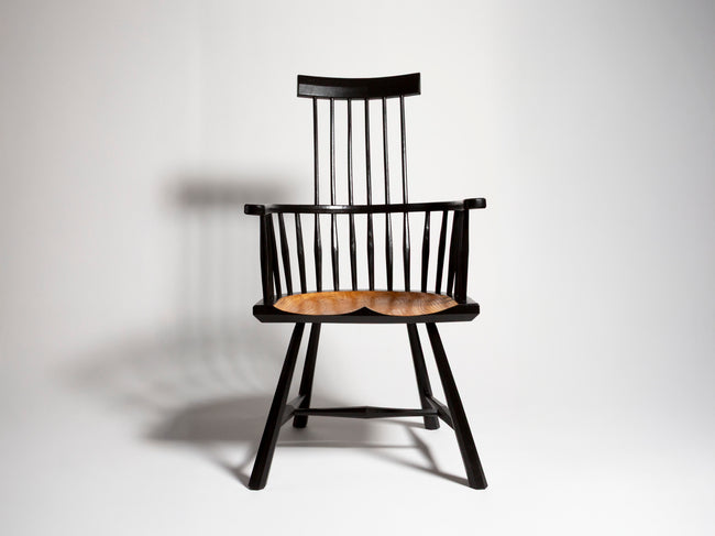 luna armchair black Product Front 1