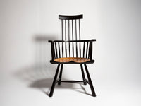 luna armchair black Product Front 1