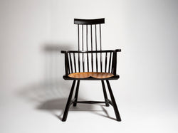 luna armchair black Product Front 1