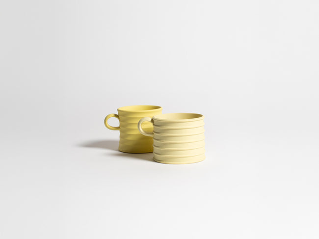 greek cup yellow Product Front 1