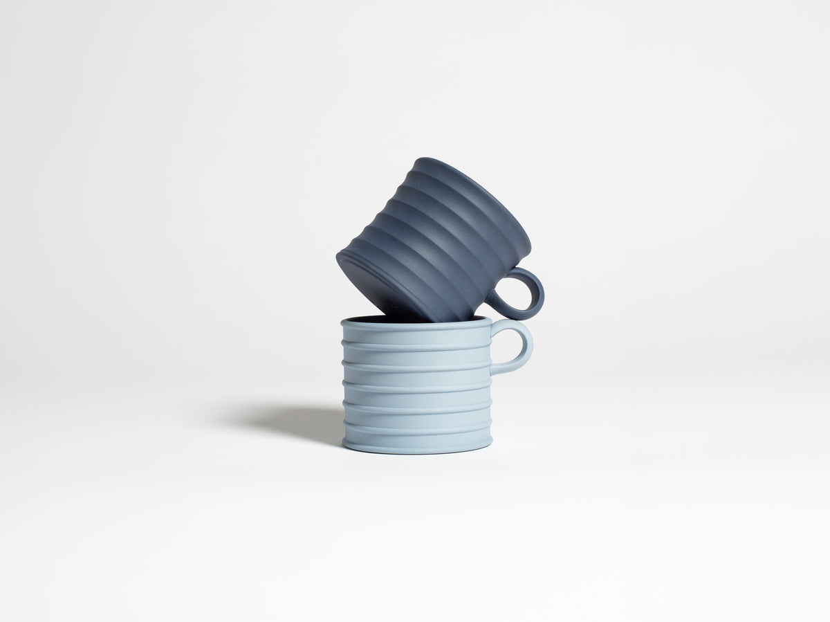 WEDGWOOD GREEK CUPS IN BLUE