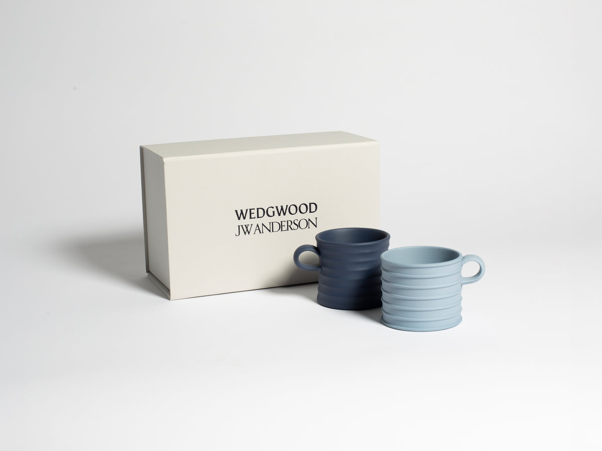 WEDGWOOD GREEK CUPS IN BLUE