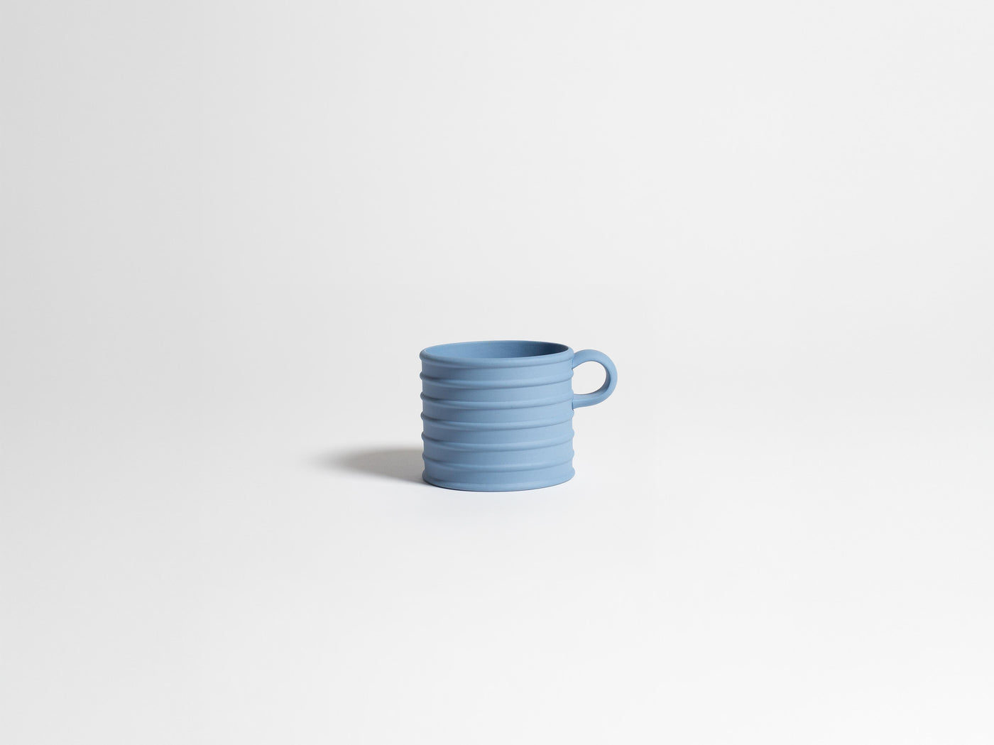 greek cup light blue Product Front 3