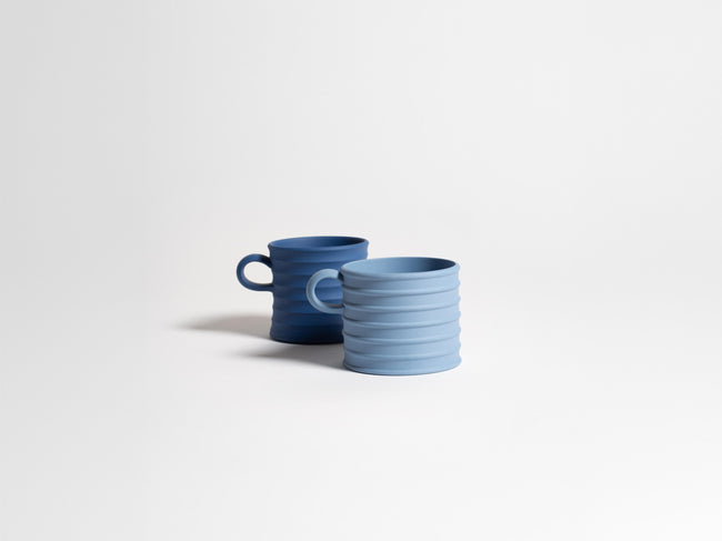 greek cup light blue Product Front 1